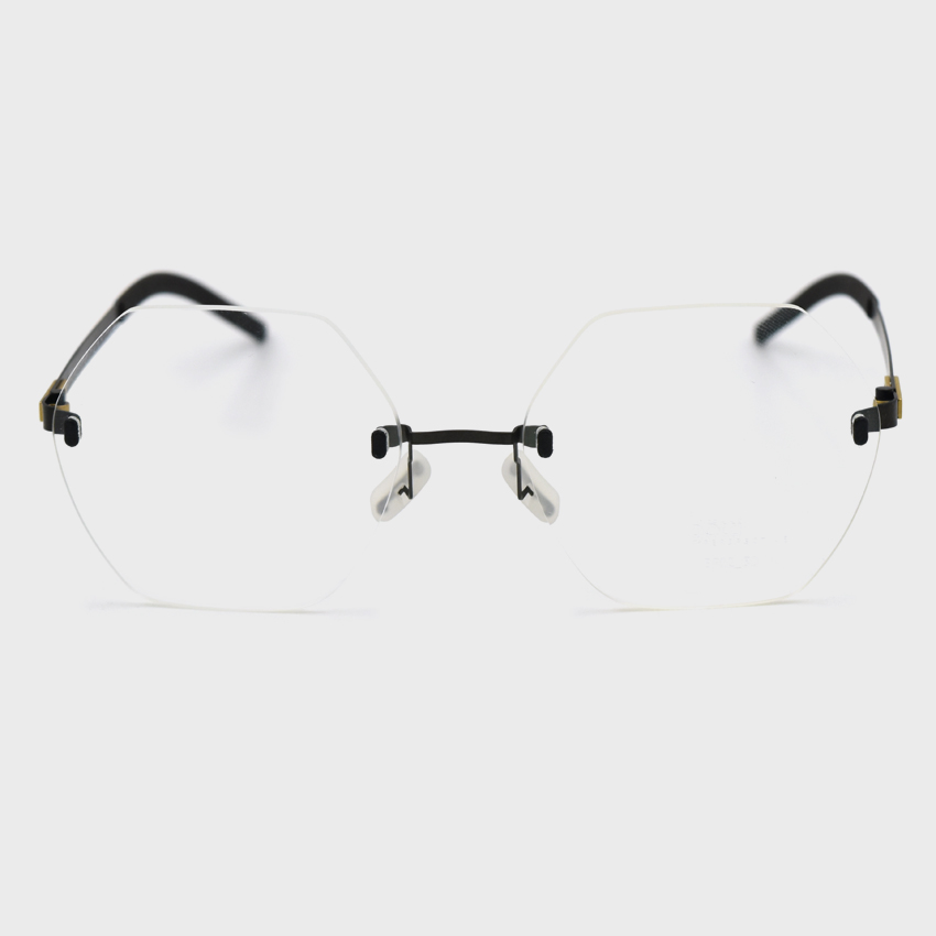 고띠 안경 무테 EF02 BK-BK 고띠 안경 무테 EF02 BK-BK