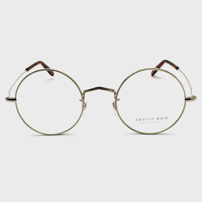 새빌로우 안경 라운드 아이 Round Eye Gold Engraved(47) CLIP 별매 새빌로우 안경 라운드 아이 Round Eye Gold Engraved(47) CLIP 별매