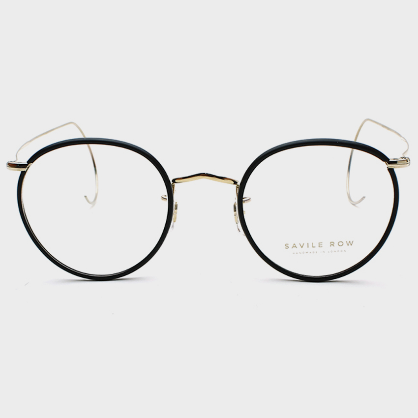 새빌로우 안경 판토컬 Panto Curl Matt Gold Windsor Rims Matt Black (49) CLIP 별매 새빌로우 안경 판토컬 Panto Curl Matt Gold Windsor Rims Matt Black (49) CLIP 별매