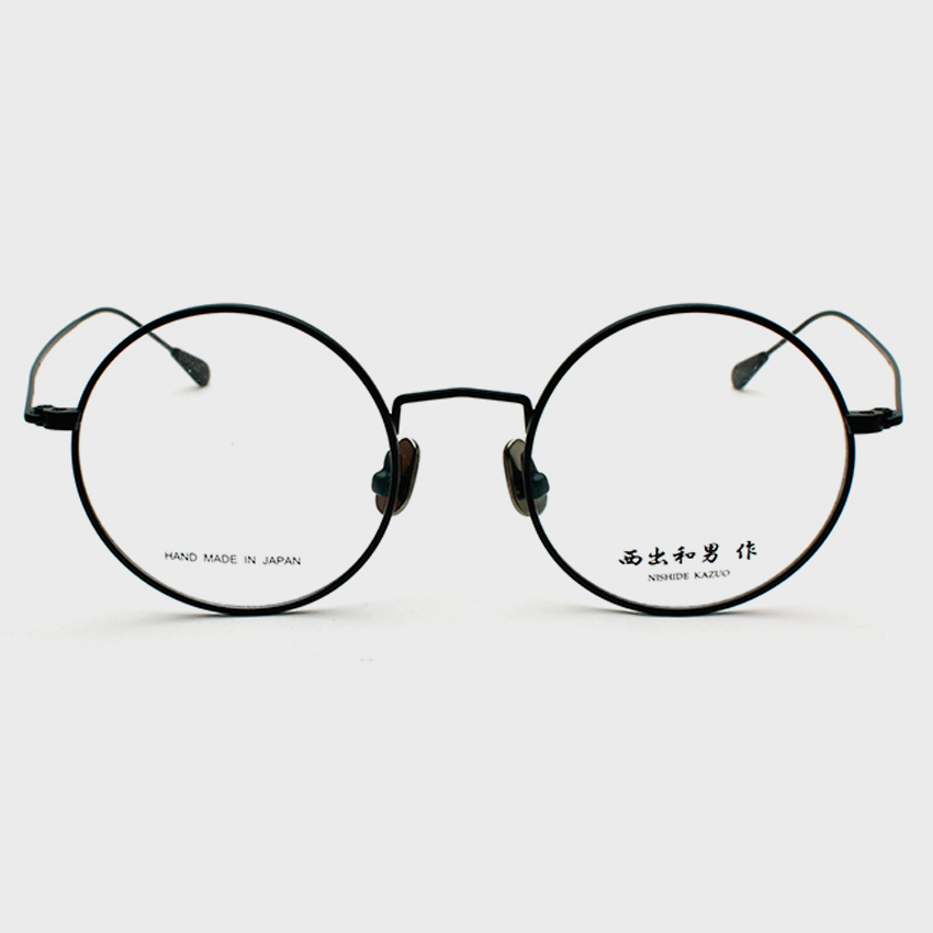 니시데카즈오 안경 NK-742 C12 MBLK 니시데카즈오 안경 NK-742 C12 MBLK